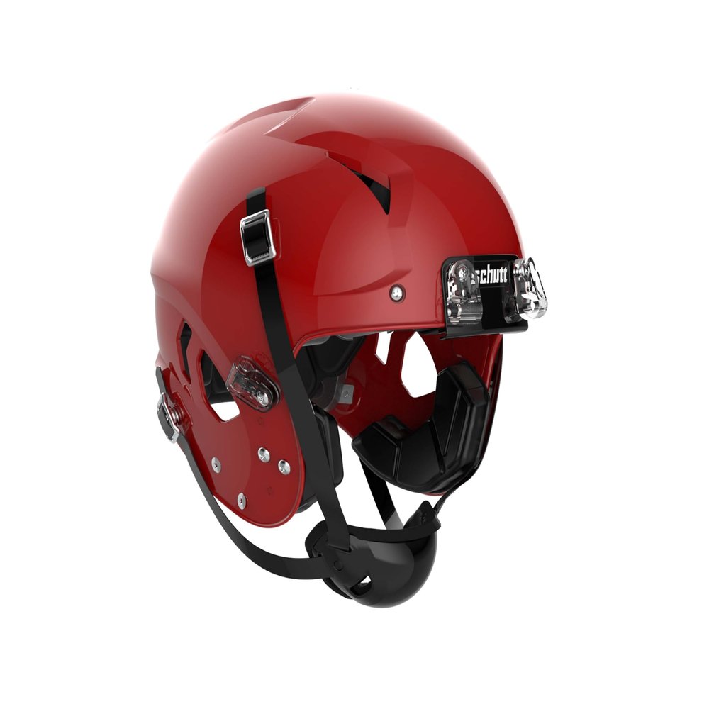 Schutt Sports Vengeance PRO LTD II Varsity Football Helmet (Facemask NOT Included), Scarlet, X-Large