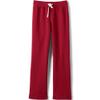 Lands' End Uniform Girls Sweatpant Red Kids Medium view 1