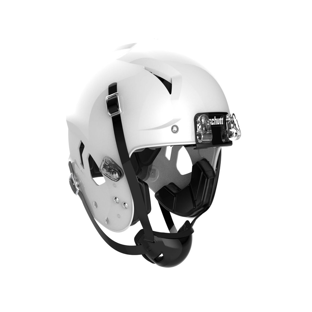 Schutt Sports Vengeance PRO LTD II Varsity Football Helmet (Facemask NOT Included), White, XX-Large