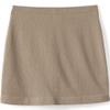 Lands' End Uniform Solid Knit Skort Above The Knee Khaki Kids 7 view 3