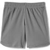 Lands' End Uniform Girls Mesh Short Stone Gray Kids Medium view 1