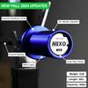 NEXO Kids 5LB Olympic Training Barbell, 5 pounds For Youth or New Weightlifting and Power Lifting (Blue) view 2