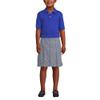 Lands' End Uniform Kids Short Sleeve Interlock Polo Cobalt Kids Medium view 2