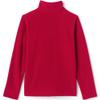 Lands' End Kids Lightweight Fleece Quarter Zip Pullover Large Red view 2