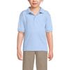 Lands' End Uniform Kids Rapid Dry Active Polo Blue Kids Medium view 1