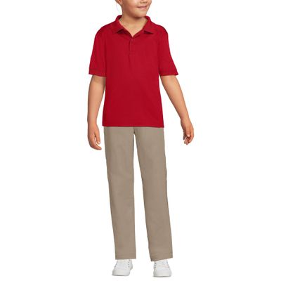 Lands' End Uniform Kids Rapid Dry Active Polo Red Kids XX-Large
