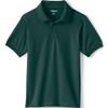 Lands' End Uniform Kids Rapid Dry Active Polo Evergreen Kids Medium view 3
