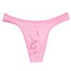 Fldy Mens Swimwear Swimsuit Lingerie Underwear G-String Bikini Swim Briefs Bulge Pouch Trunks Pink Medium view 4