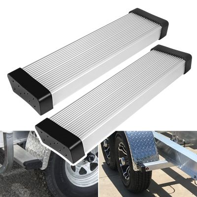 Boat Trailer Aluminum Fender Mounts Fit for Boat Trailer Round& Step Pad Bolt On Brackets