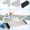 Boat Trailer Aluminum Fender Mounts Fit for Boat Trailer Round& Step Pad Bolt On Brackets view 3