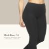 Felina Women's Sueded Athletic Leggings, Slimming Waistband view 4