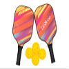 Boerte X-FOIL Pickleball Set, Graphite Pickleball Paddles Set of 2 and 4 Pickleballs, Portable Pickleball Equipment Bag for Pickleball Rackets. view 3