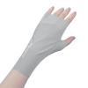 IPENNY Women Summer UPF 50+ UV Sun Protection Gloves Cooling Breathable Mittens Half Finger Quick Dry Hand Gloves for Driving Riding Cycling Lady Girls Mitt view 2