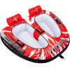 ZOOMBROS Towable Tubes for Boating 2 Person, Water Tubes for Boats to Pull, Safety Inflatable Boat Tubes and Towables, Water Sport Towables with Drainage, Quick Connector, Large Capacity view 1