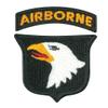 101st Airborne Division AGSU Full Color Patch with Airborne Tab (Military Issued)-Veteran Owned Business view 1