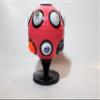 Unique Gift for Golfers, 13 Balls Holding Capacity  Sturdy ABS Ball Rack for Book Shelf, Desk - Golf ball Memorabilia & Autographed Balls - Pink view 2
