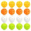 Bac-kitchen 16 Pack 2.83inch Plastic Baseballs, Practice Hollow Softball Training Balls Lightweight Batting Practice Balls Plastic Softballs for Hitting Indoor Outdoor (H01)