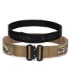 TWINFALCONS Tactical MOLLE Belt, 2" Quick Release Battle Belts, Nylon Heavy Duty Belts with 1.5" Inner Belt (CP-L) view 1