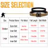 TWINFALCONS Tactical MOLLE Belt, 2" Quick Release Battle Belts, Nylon Heavy Duty Belts with 1.5" Inner Belt (CP-L) view 4
