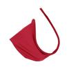 Fldy Mens C-String Bulge Pouch Underwear Underpants Invisible Bikini Briefs Open Hole Sissy Panties Thongs Red One Size view 1