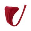 Fldy Mens C-String Bulge Pouch Underwear Underpants Invisible Bikini Briefs Open Hole Sissy Panties Thongs Red One Size view 4