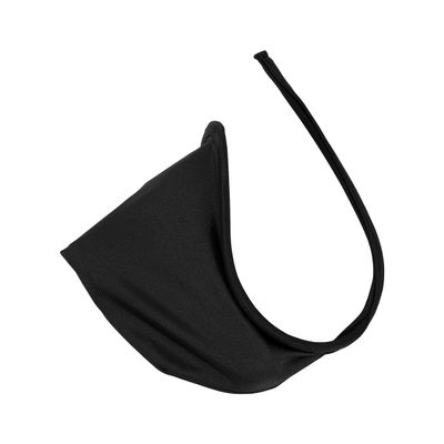 Fldy Mens C-String Bulge Pouch Underwear Underpants Invisible Bikini Briefs Open Hole Sissy Panties Thongs Black One Size
