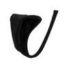 Fldy Mens C-String Bulge Pouch Underwear Underpants Invisible Bikini Briefs Open Hole Sissy Panties Thongs Black One Size view 2