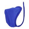 Fldy Mens C-String Bulge Pouch Underwear Underpants Invisible Bikini Briefs Open Hole Sissy Panties Thongs Blue One Size view 2