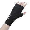 Women Summer UPF 50+ UV Sun Protection Gloves Cooling Breathable Mittens Half Finger Quick Dry Hand Gloves for Driving Riding Cycling Lady Girls Mitt view 2