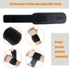 RSAOENF 2 Pack Wrist Brace, Wrist Straps for Carpal Tunnel for women and men, Wrist Support Brace for Weightlifting, Working Out and Pain Relief. Flexible, Highly Elastic, Adjustable (A-Black) view 2