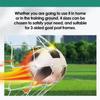 Soccer Football Goal Net,Soccer Replacement Goal Net Polypropylene Fiber Material Foldable,Football Goal Post Netting for 6 x 4 Ft,8 x 6 Ft,12 x 6 Ft and 24 x 8 Ft Soccer Goals(8X6FT) view 4