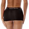 Manyakai Women Sheer Mesh Mini Bodycon Skirts Athletic Sports Letter Waist Pencil Miniskirts Activewear Black One Size view 2