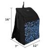 PHINIX Baseball and T-ball Backpack (Black&Blue-Without helmet bracket) view 2