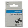Shimano K05S-RX disc Pads and Spring, Steel Back, Resin,Black view 3