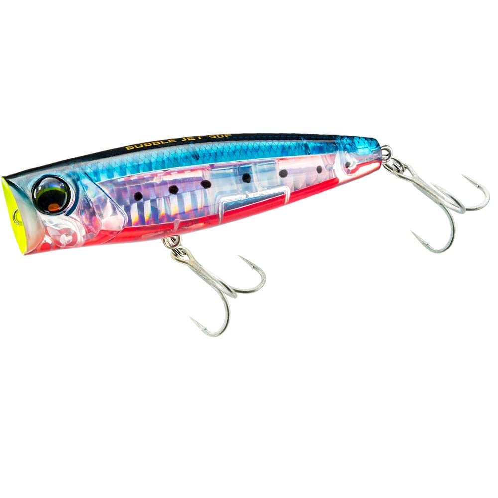 Duel F1228-HRI Red Saltwater Fishing Lure L-Blue Bubble Jet 3.5 inches (90 mm) Floating Fishing Tackle Sea Bass