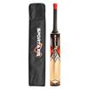 SPORTAXIS Wooden Kashmir Willow Cricket Bat with a Foam-Padded Bag- Strong, Lightweight, Ideal Training/Practice for Home/Club Play/Beach/Backyard Cricket view 1