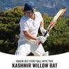 SPORTAXIS Wooden Kashmir Willow Cricket Bat with a Foam-Padded Bag- Strong, Lightweight, Ideal Training/Practice for Home/Club Play/Beach/Backyard Cricket view 2