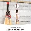 SPORTAXIS Wooden Kashmir Willow Cricket Bat with a Foam-Padded Bag- Strong, Lightweight, Ideal Training/Practice for Home/Club Play/Beach/Backyard Cricket view 3