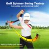 Asyxstar Golf Swing Trainer Aid - Golf Swing Training Aid,Golf Posture Correction Improving Gesture Golf Training Equipment, Golf Spinner Swing pro Plus Golf Trainer view 2