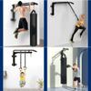 Heavy Punching Bag Wall Hanger, Rotatable Bracket Save Space Wall Mount Boxing Sandbag Fixed Frame with Holder Rings, Load 400kg (Color : Black, Size : 78x42cm) view 4