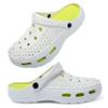 INMINPIN Women and Men Orthopedic Clogs Arch Support Garden Shoes Sandals Slippers with Plantar Fasciitis Feet Insoles,Cool Green,6-7 Women/4.5-5.5 Men view 1
