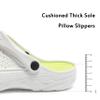 INMINPIN Women and Men Orthopedic Clogs Arch Support Garden Shoes Sandals Slippers with Plantar Fasciitis Feet Insoles,Cool Green,6-7 Women/4.5-5.5 Men view 4