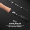 SF Fly Fishing Rod 4 Piece 7 or 8 Weight 9FT Matt Black Fly Rod IM7 Carbon Fiber for Starter Bass Pike Carp view 3