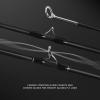 SF Fly Fishing Rod 4 Piece 7 or 8 Weight 9FT Matt Black Fly Rod IM7 Carbon Fiber for Starter Bass Pike Carp view 4