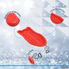 Superio Toboggan Snow Sled- 37 Plastic Slider for Kids and Adults- Heavy Duty Sled for 1 Rider with Pull Ropes for Downhill Sledding, Winter Outdoor Sports (Red, 4 Pack) view 3