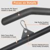 SERTT 39.37 Inch LAT Pulldown Bar Attachment for Pulley Cable Machine, Curl Tricep Press Down Bar with Rubber Handle, LAT Pull Down Bar Accessories for Gym, Strength Workout, Muscle Building view 3