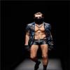 JOCKMAIL PU Men Boxer Men Underwear Pouch Boxer Men Underpant Men Shorts (as1, alpha, m, regular, regular, Black, Large) view 2