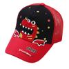 Kids Girls Boys Baseball Cap Cartoon Dinosaur Embroidered Cute Cap Outdoor Summer Adjustable Sun Hat for 2-8 Years view 1