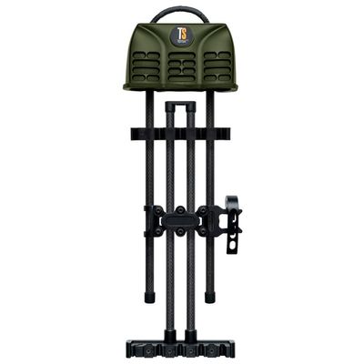 Tightspot Hunting Shooting Archery Shift Lock 5 Arrow Right/Left Hand 1-Piece Fully Adjustable Bow Quiver, OD Green