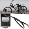 Joyzan Electric Brushed Motor, 24V Wheel Brush Motor 150W Small Scooter Gear Controller High Speed Motor Belt Pulley Synchronizing Aluminum Alloy 25H 9 Teeth Mini E Bike Go Cart ATV Bicycle ZY6812 view 2